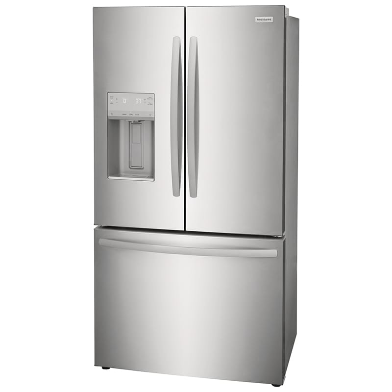 Frigidaire 36 in. 22.6 cu. ft. Counter Depth French Door Refrigerator with Ice & Water Dispenser - Stainless Steel, , hires