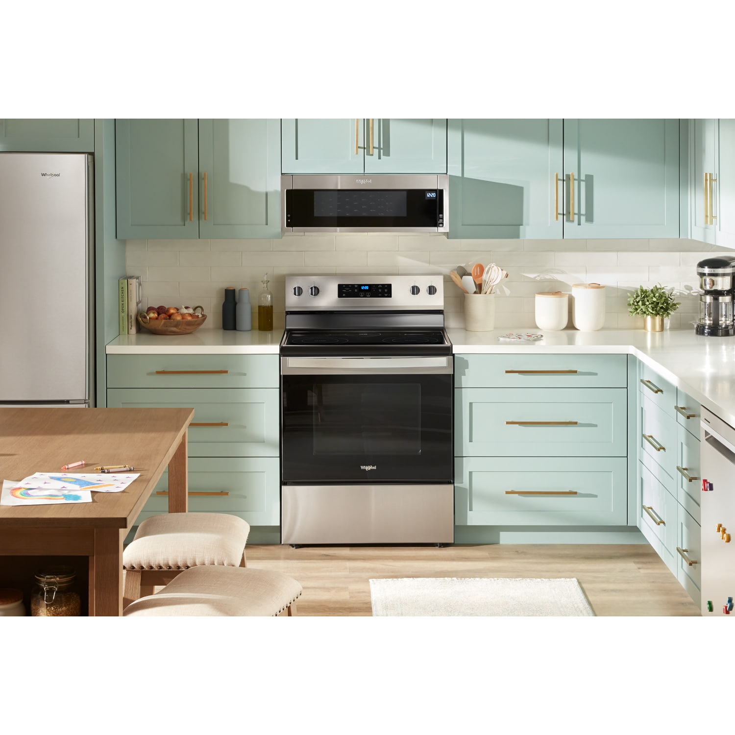 Whirlpool 30 in. 5.3 cu. ft. Electric Range with Radiant Burners - Stainless Steel, Stainless Steel, hires