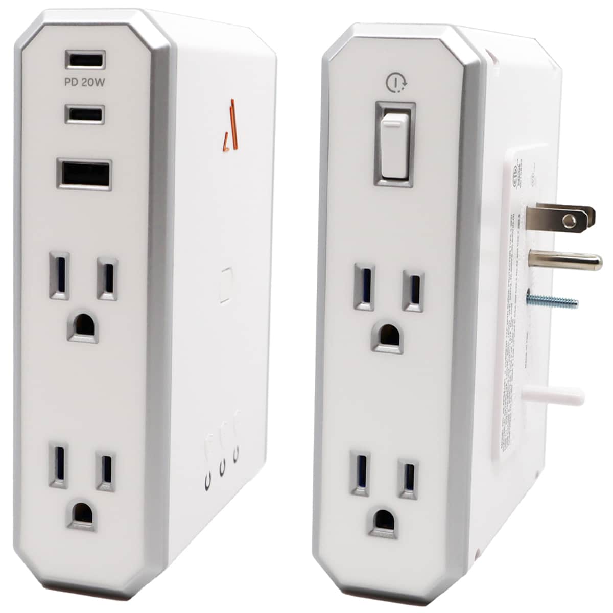 Austere V Series Appliance Power 4-Outlet with USB+PD20, , hires