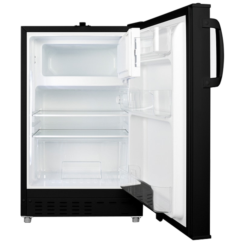 Summit 20 in. 2.6 cu. ft. Undercounter Refrigerator - Black, , hires