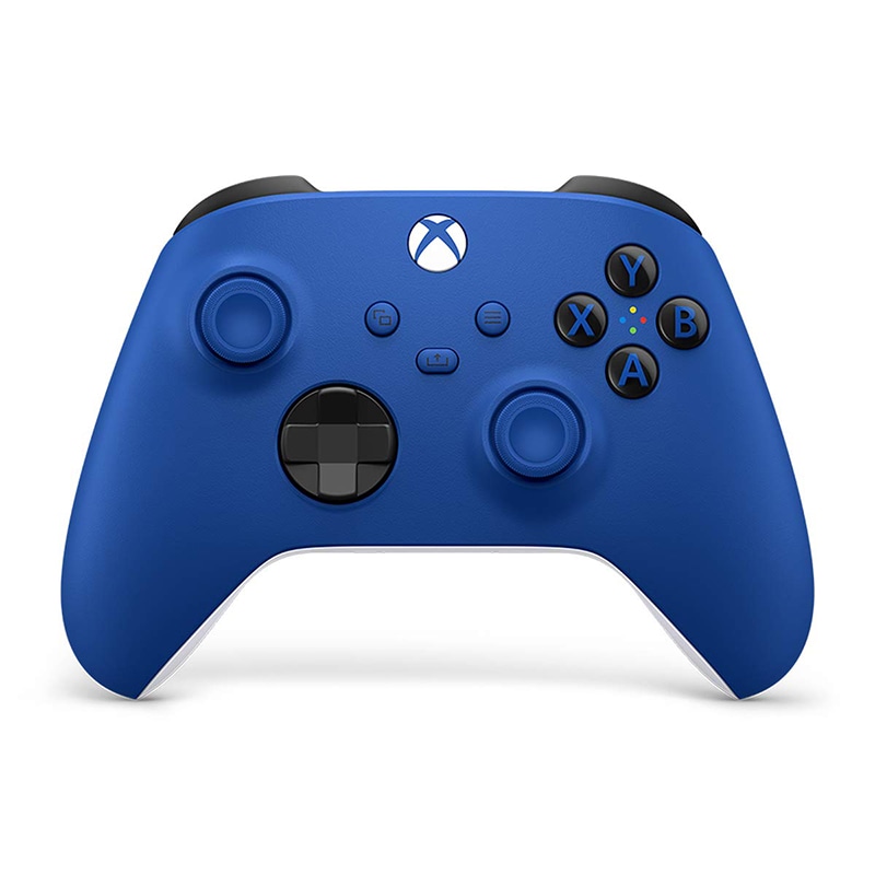 Xbox - Wireless Controller for Xbox Series X, Xbox Series S, and Xbox One - Shock Blue, Blue, hires