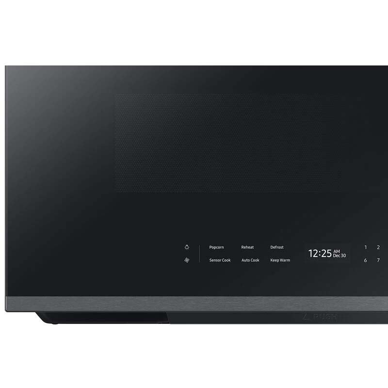 Samsung Bespoke 30 in. 2.1 cu. ft. 1000W Smart Over-the-Range Microwave with 400 CFM & Sensor Cooking - Stainless Steel, Stainless Steel, hires
