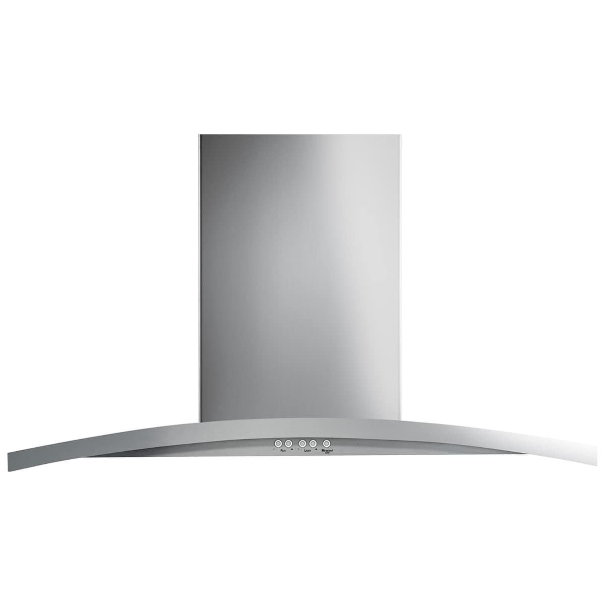 GE 36 in. Chimney Style Range Hood with 4 Speed Settings, 430 CFM & 2 LED Lights - Stainless Steel, , hires