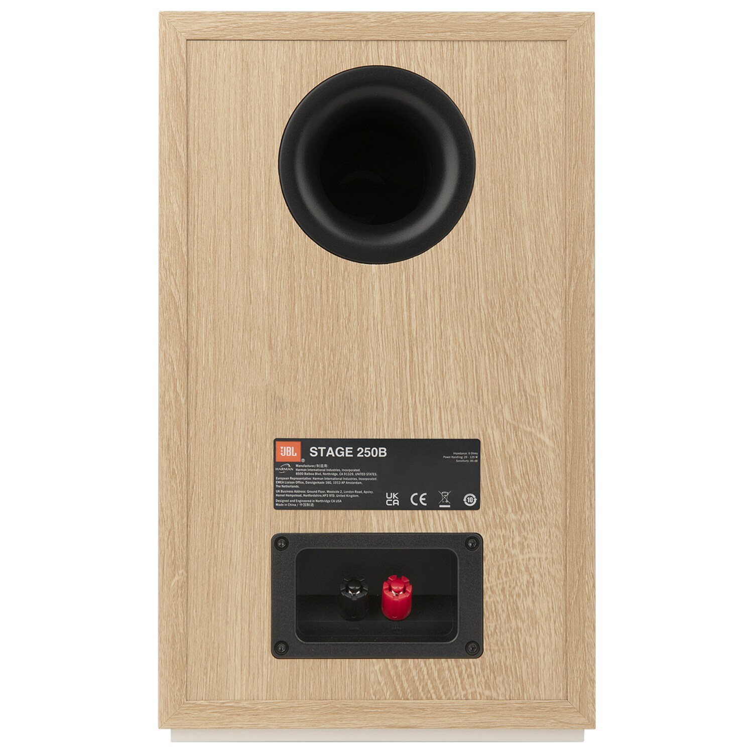 JBL Stage 250B 2 Way 5.25 in. (130 mm) Bookshelf Loudspeaker - Latte, Latte, hires