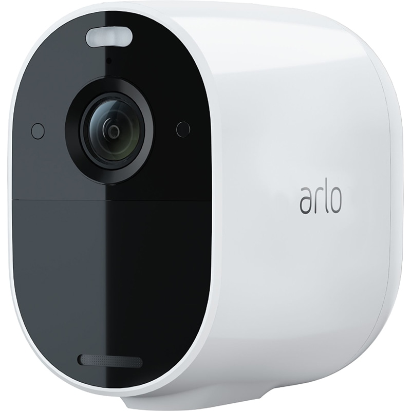 Arlo - Essential Spotlight 1 Camera - Indoor/Outdoor Wire-Free 1080p Security Camera - White - White (VMC2030-100NAS)
