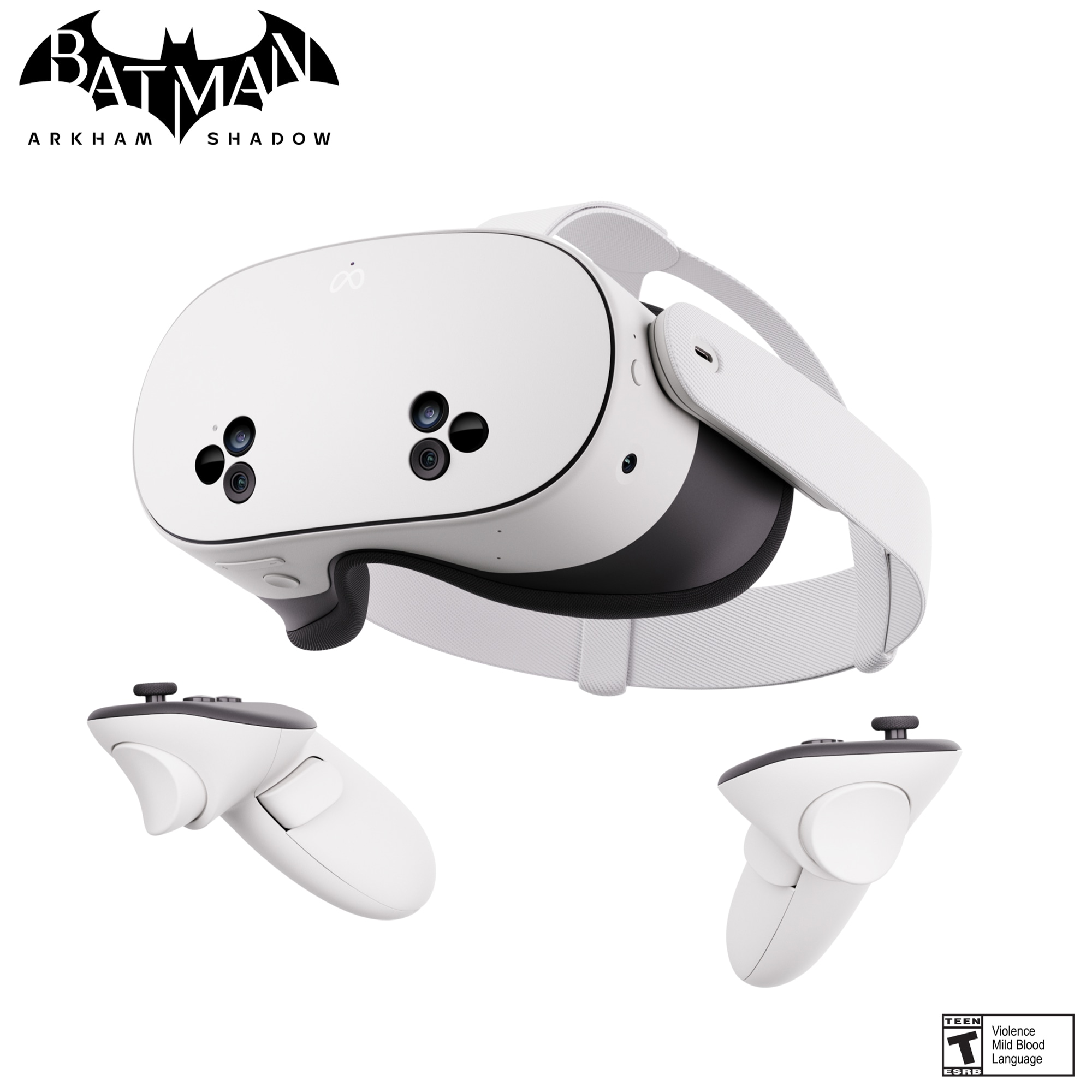 Meta Quest 3s 128GB Virtual Reality Headset - Batman: Arkham Shadow & a 3-month Trial of Meta Quest+ Included - White, , hires