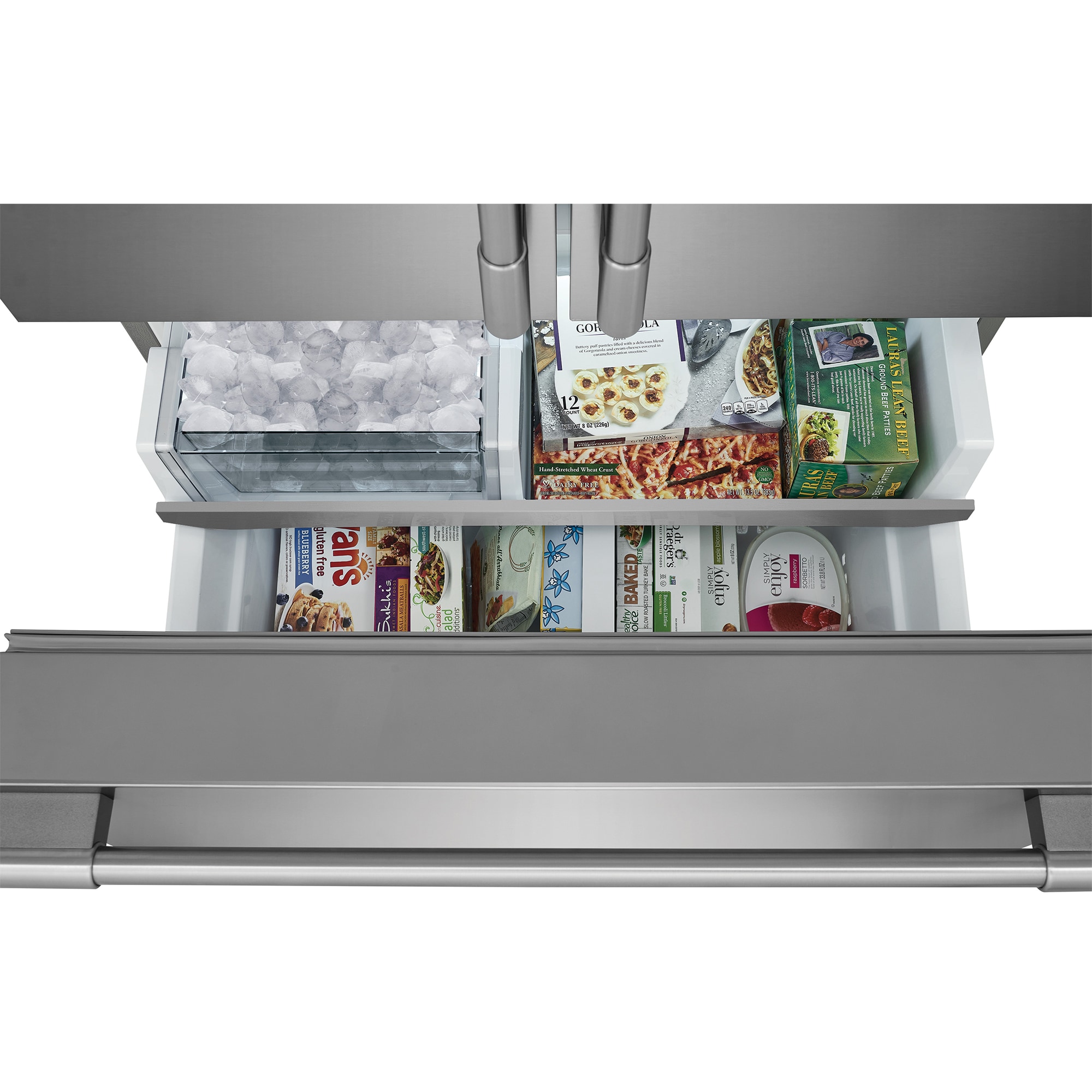 Frigidaire Professional 36 in. 27.8 cu. ft. French Door Refrigerator with Ice & Water Dispenser - Stainless Steel, , hires