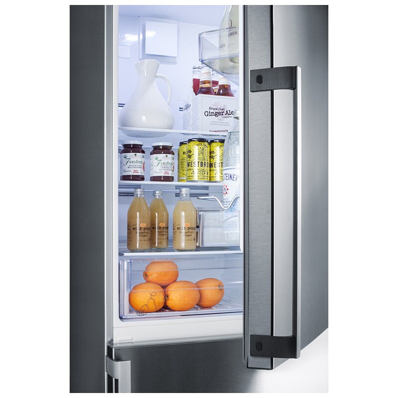 Summit Thin Line Series 24 in. 11.1 cu. ft. Counter Depth Bottom