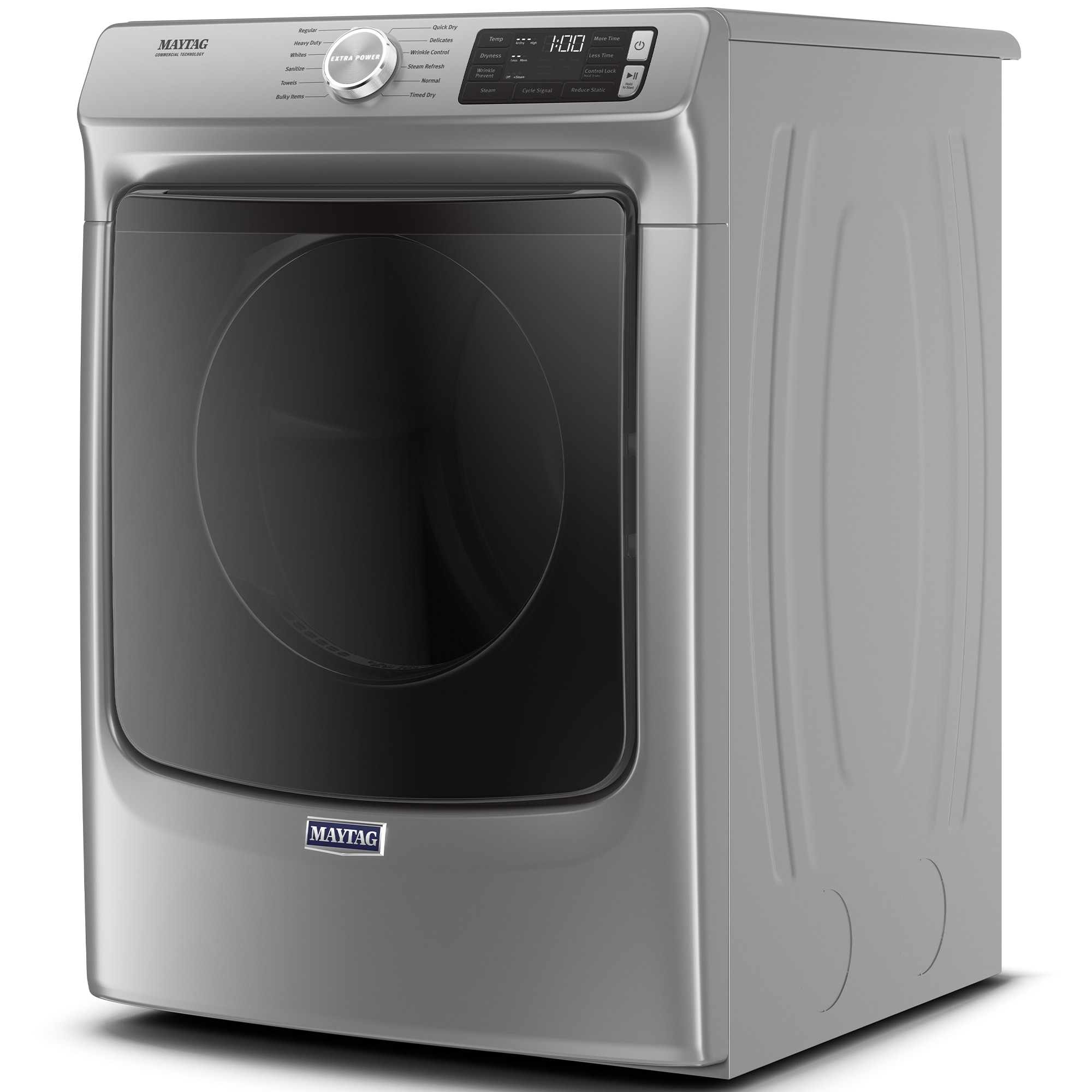Maytag 27 in. 7.3 cu. ft. Stackable Gas Dryer with Extra Power, Sanitize, Steam & Quick Dry