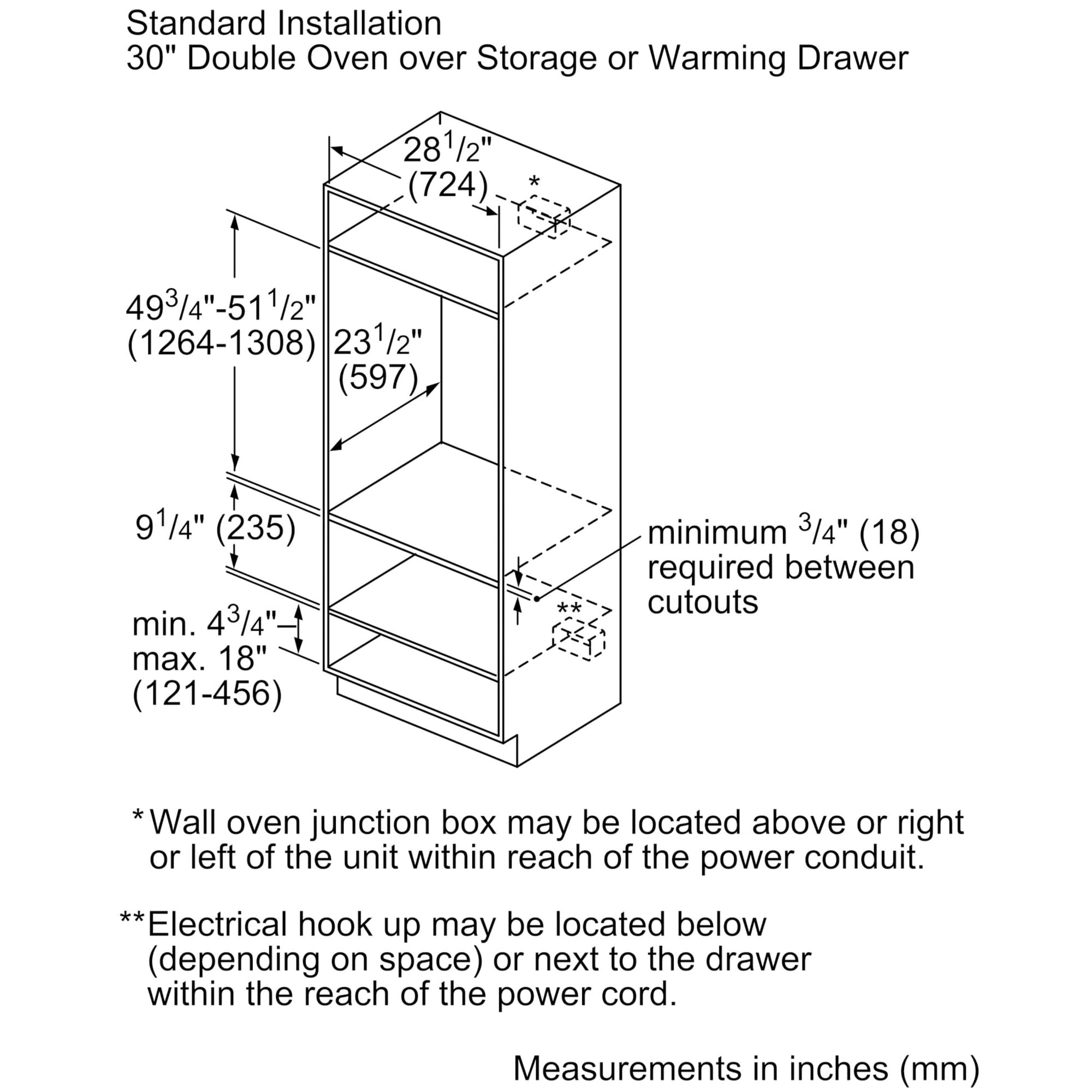 Bosch 500 Series 30 in. 2.2 cu. ft. Warming Drawer - Stainless Steel, , hires