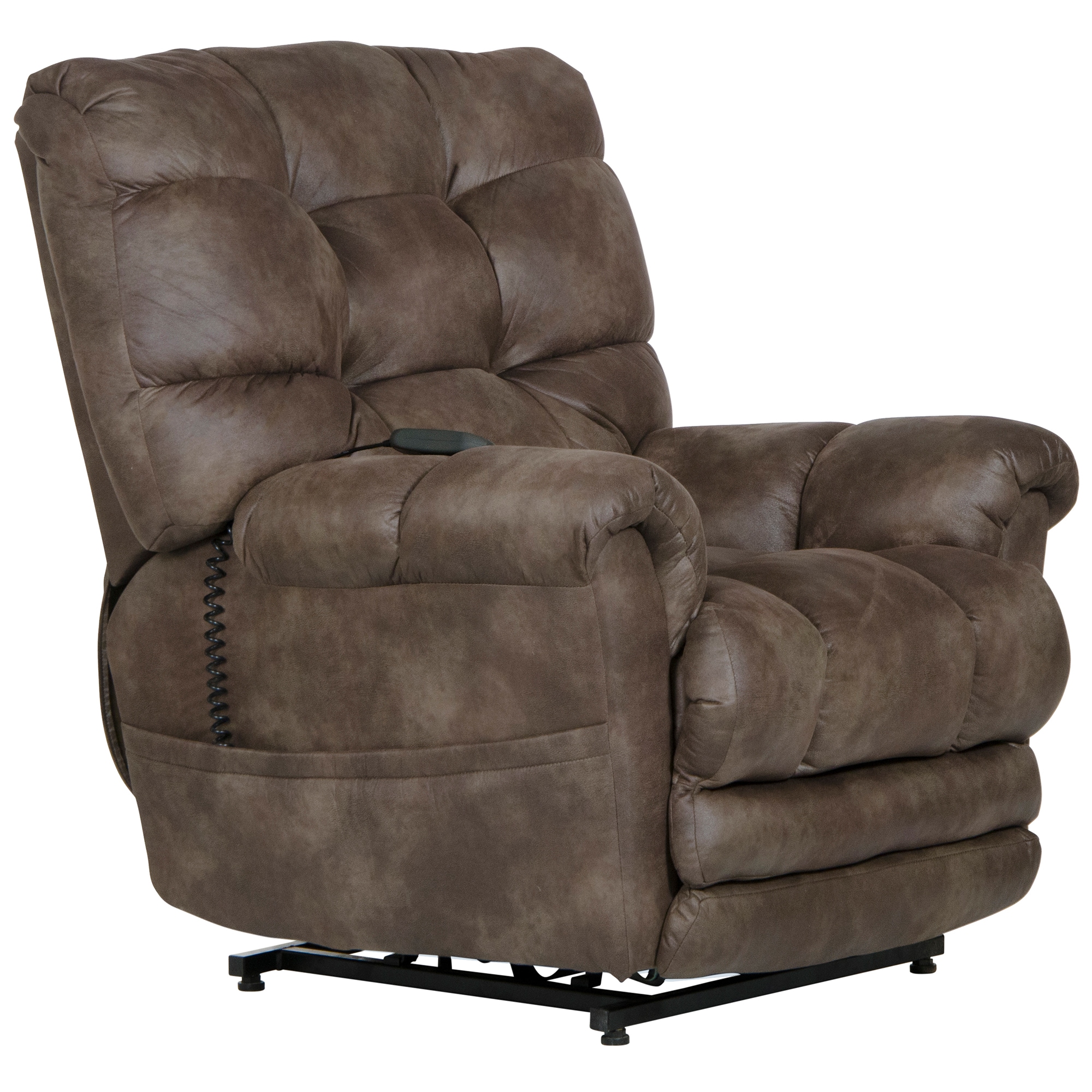 Catnapper Oliver 4861 Series Recliner - Dusk Grey, Grey, hires