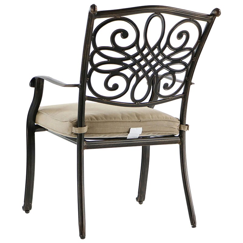 Hanover Traditions 11-Piece Dining Set-Tan, Tan, hires