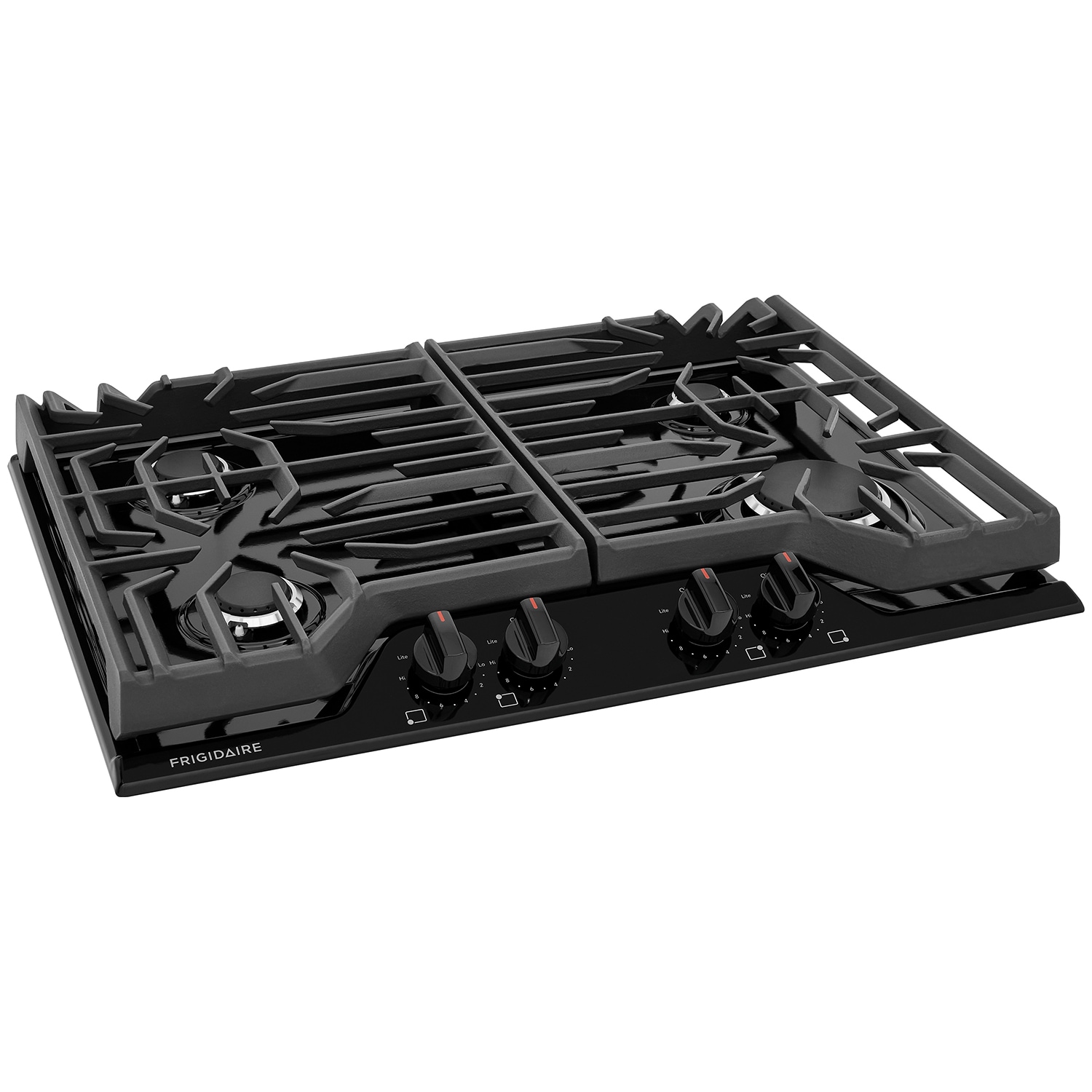 Frigidaire 30 in. Gas Cooktop with 4 Sealed Burners Black P.C