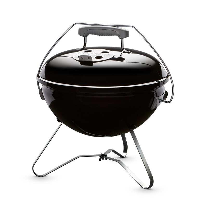Weber Smokey Joe 14 in. Portable Charcoal Grill - Black, , hires