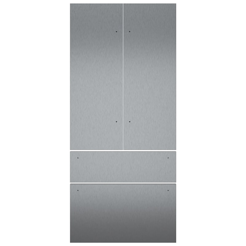 Thermador 36 in. French Door Refrigerator Door Panel Kit - Stainless Steel, , hires