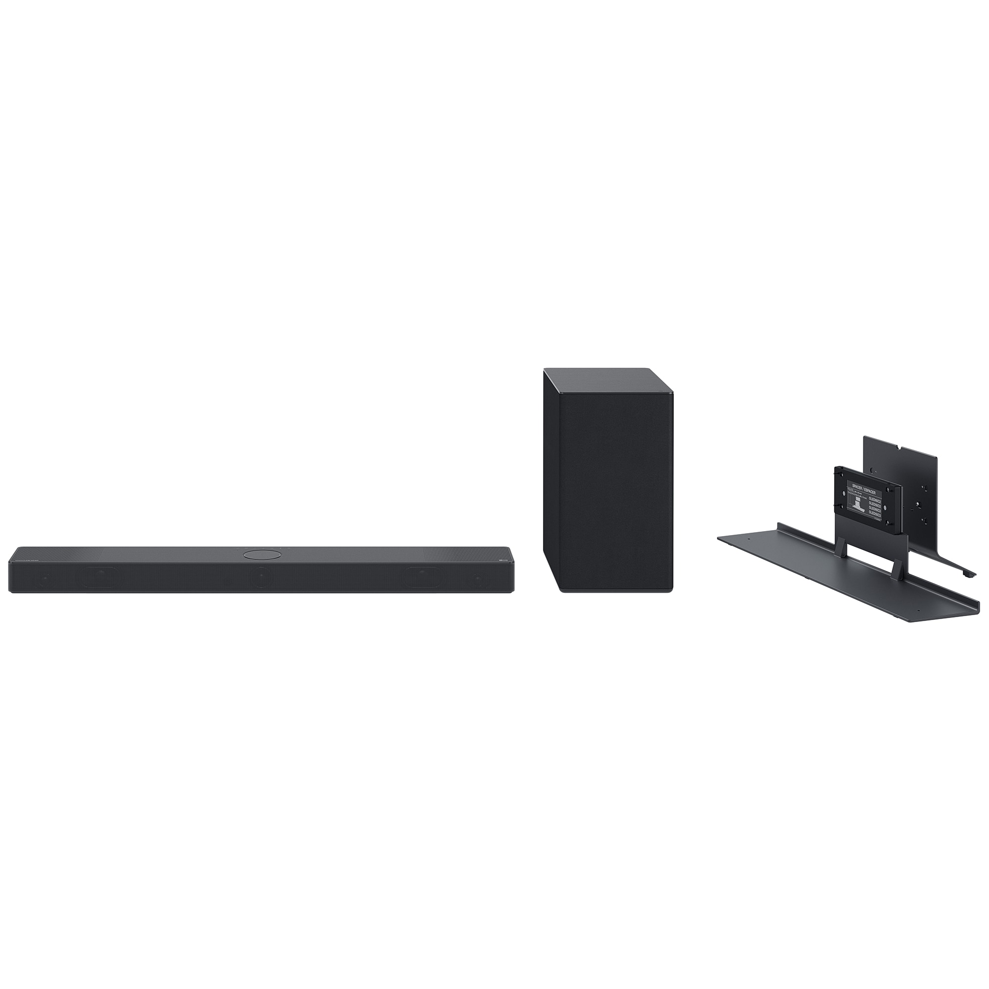 LG 3.1. 3 Channel Dolby Atmos Smart Sound Bar with Bluetooth & Wireless Subwoofer - Black, , hires