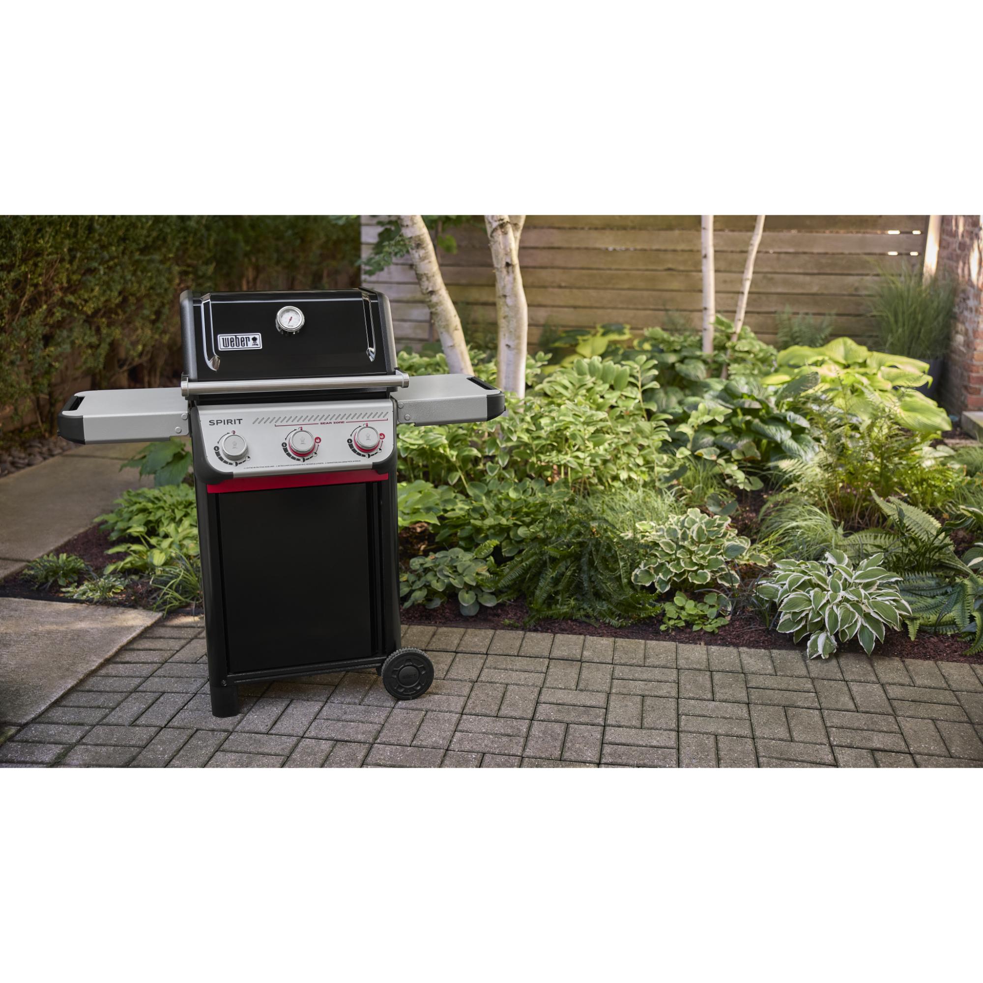 Weber Spirit E-325 3-Burner LP Gas Grill with Snap Jet Ignition System & Sear Burner - Black, , hires