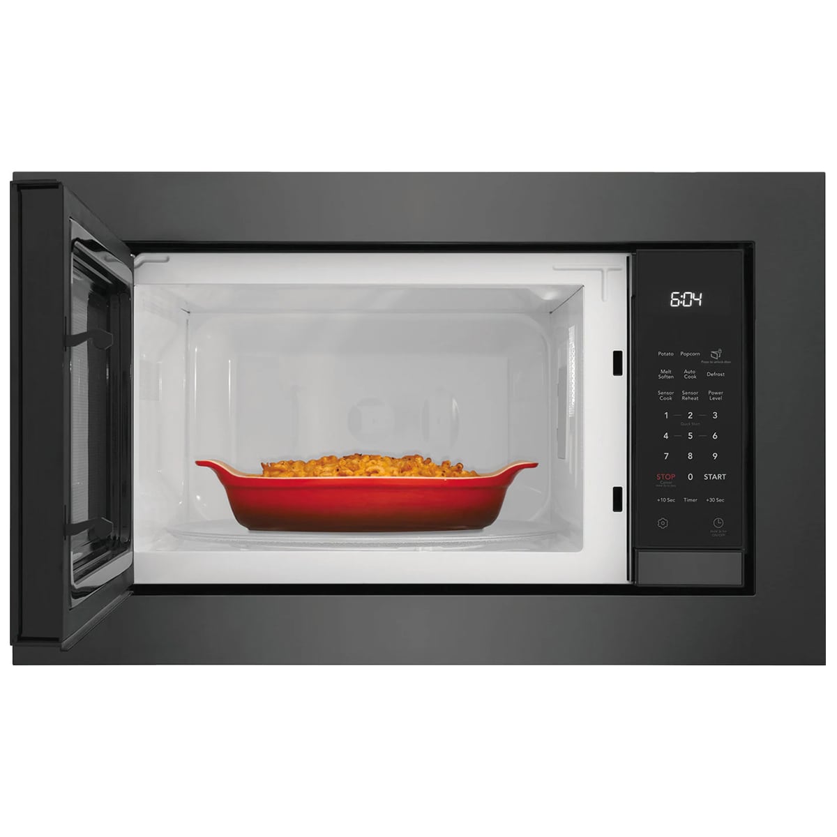Frigidaire Gallery 24 in. 2.2 cu. ft. 1100W Built-In Microwave with Sensor Cooking - Black Stainless Steel, , hires