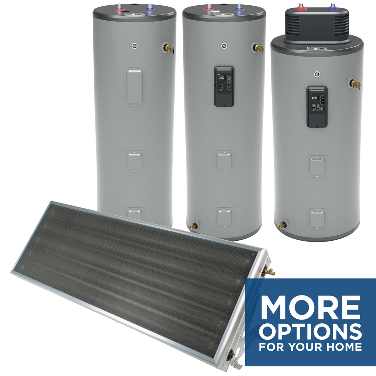 GE Electric 50 Gallon Tall Water Heater with 10-Year Parts Warranty | P ...