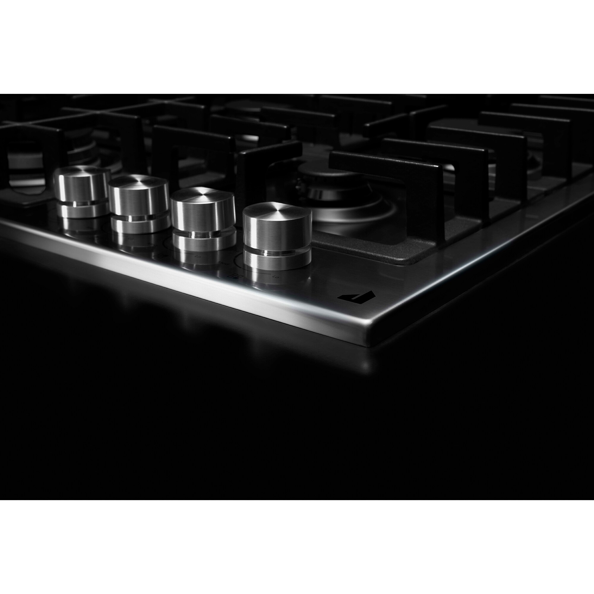 JennAir 24 in. 4-Burner Natural Gas Cooktop with Simmer Burner & Power Burner - Stainless Steel, , hires