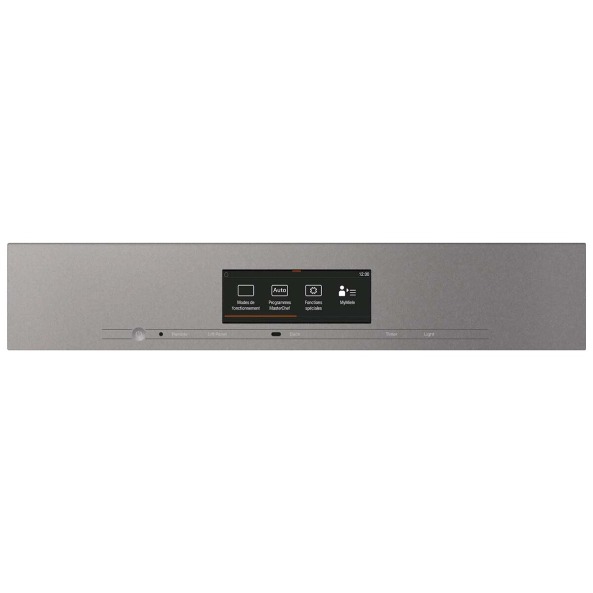 Miele PureLine Series 24 in. 1.7 cu. ft. Smart Steam Electric Single Wall Oven with True European Convection - Graphite Gray, , hires