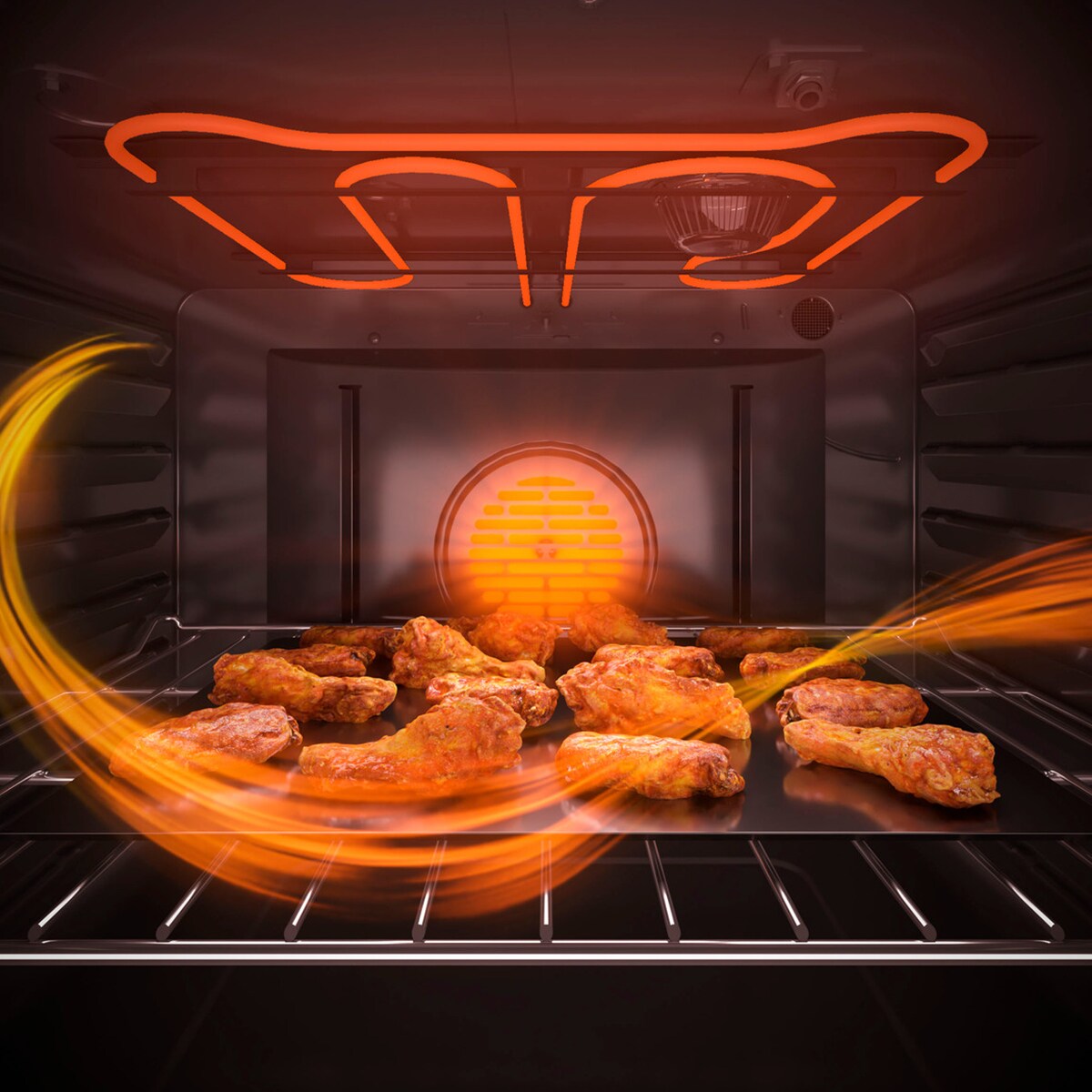 GE 30 in. 6.6 cu. ft. Air Fry Convection Double Oven SlideIn Electric