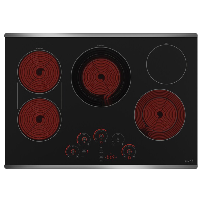 Cafe 30" Electric Cooktop with 5 Smoothtop Burners & Griddle