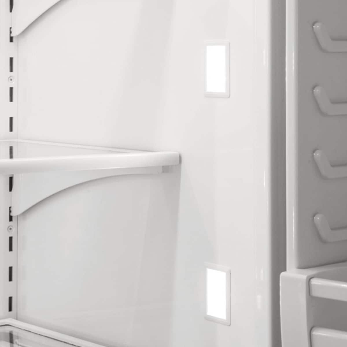Viking 5 Series 42 in. 25.3 cu. ft. Built-In Counter Depth Side-by-Side Refrigerator with Ice Maker - Stainless Steel, Stainless Steel, hires