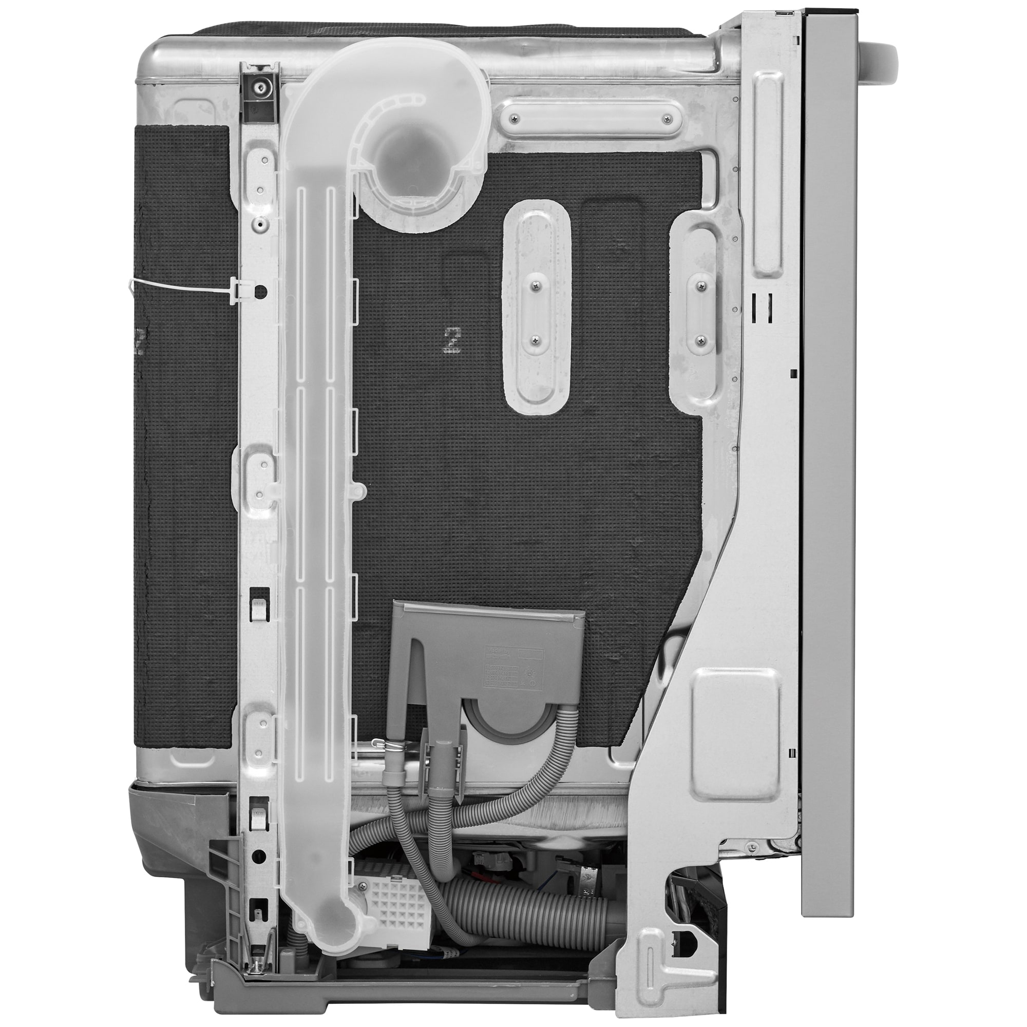 Frigidaire 24 in. Top Control Dishwasher with 49 dBa Sound Level, 3rd-Rack & EvenDry - Stainless Steel, , hires