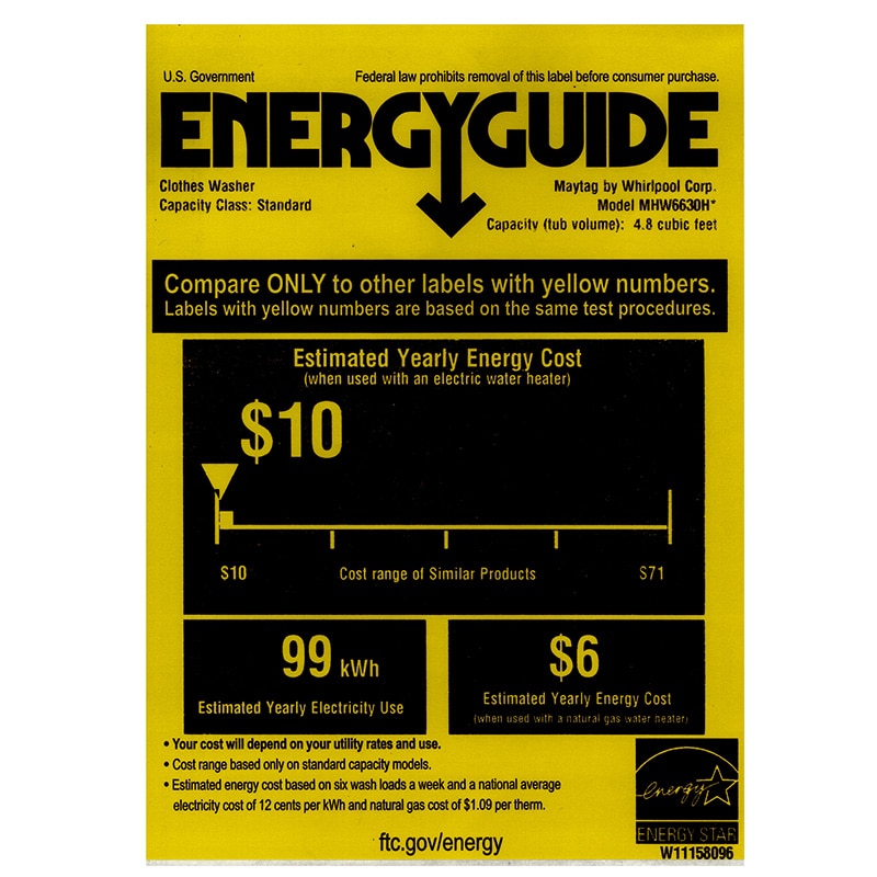 Maytag 27 in. 4.8. cu. ft. Stackable Front Load Washer with Extra Power and 16-Hr Fresh Hold Option - Metallic Slate, Metallic Slate, hires