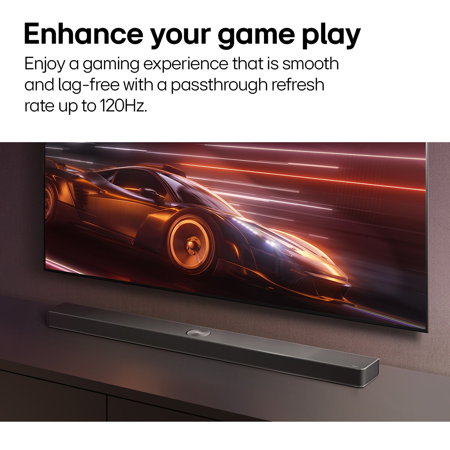 LG Home Theater 7.1.3 Channel Dolby Atmos Smart Sound Bar with Bluetooth & Wireless Subwoofer - Black, , hires