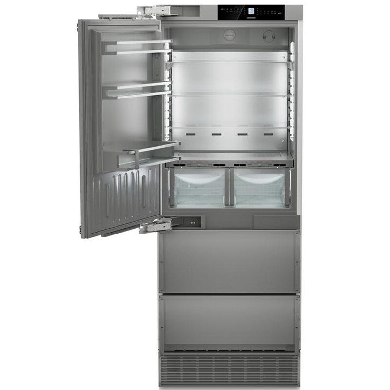 Liebherr 30 in. 14.1 cu. ft. Built-In Counter Depth Bottom Freezer Refrigerator with Ice Maker - Custom Panel Ready, , hires