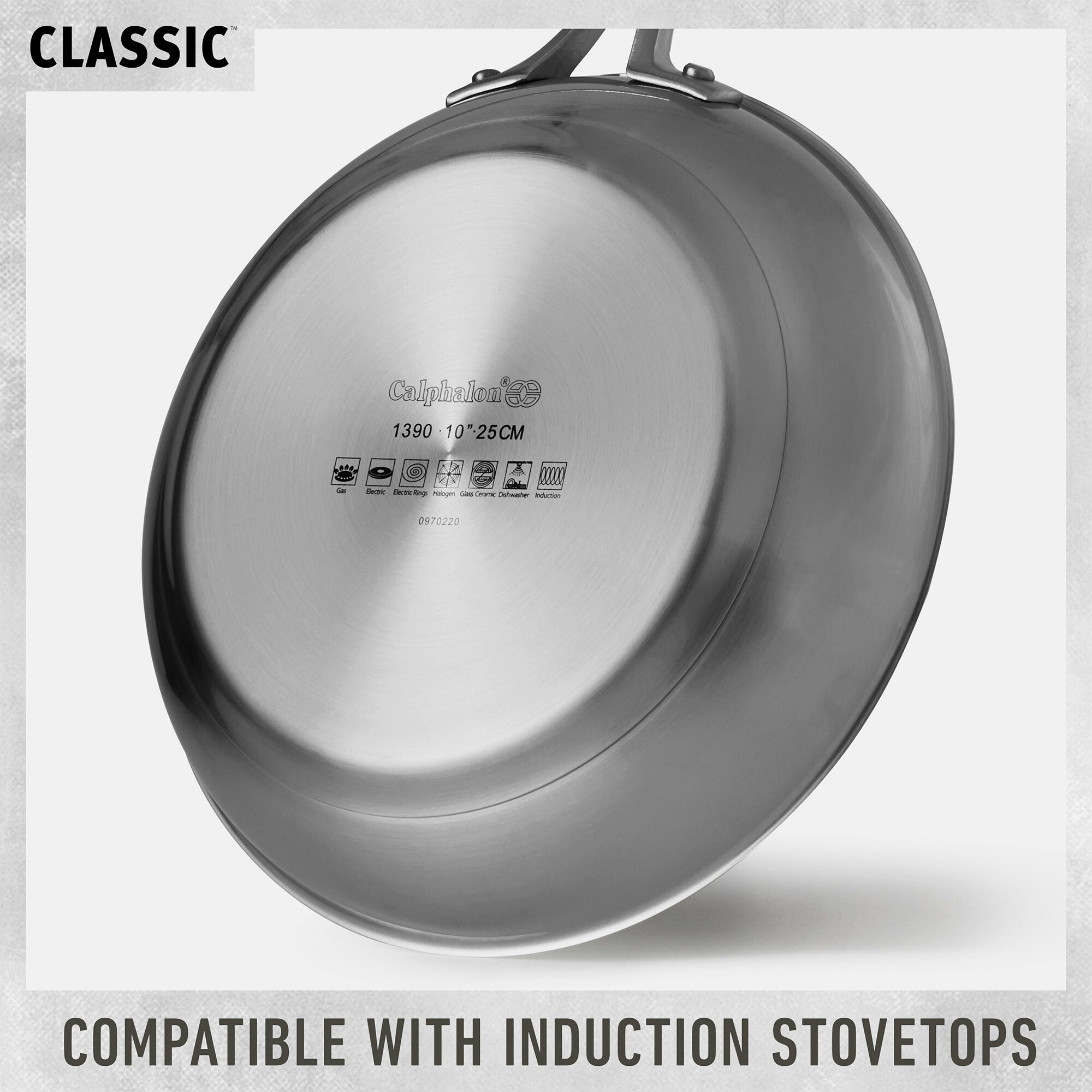 Calphalon Classic Stainless Steel 10-Piece Cookware Set - Stainless Steel, , hires