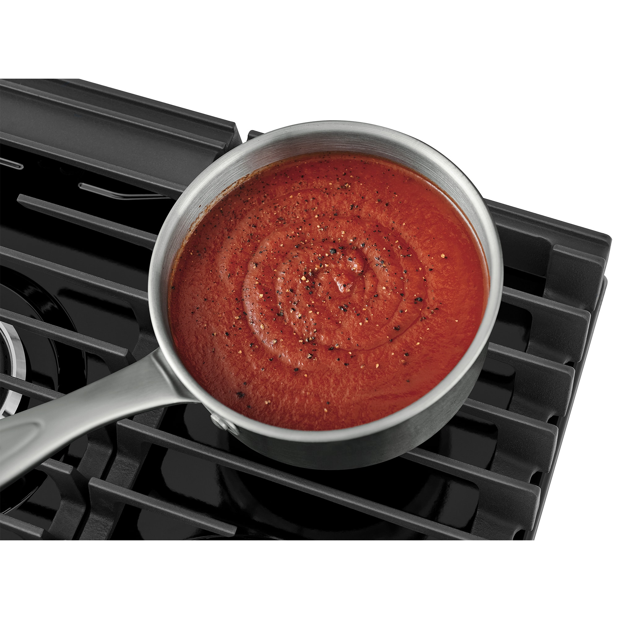 Frigidaire Gallery 30 in. 5-Burner Natural Gas Cooktop with Simmer Burner & Power Burner - Black, Black, hires