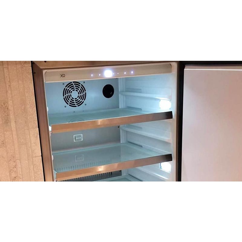 XO 24 in. 5.7 cu. ft. Outdoor Undercounter Refrigerator - Stainless Steel, , hires