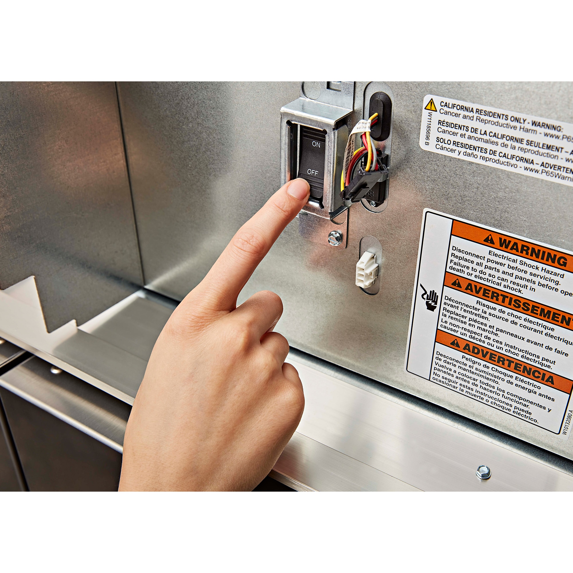 KitchenAid 42 in. 25.5 cu. ft. Built-In Counter Depth Side by Side Refrigerator with Ice Maker - Custom Panel Ready, , hires