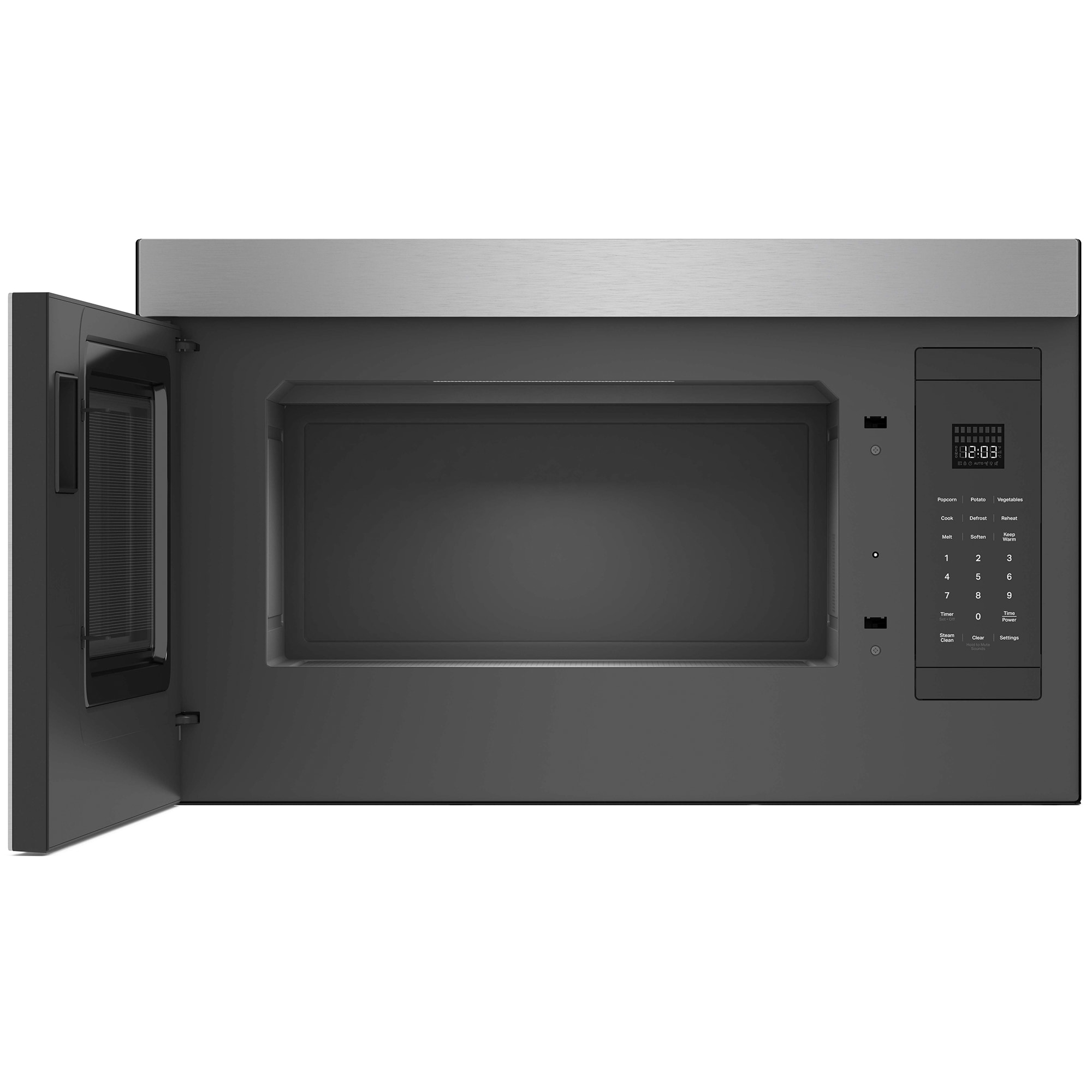 KitchenAid 30 in. 1.1 cu. ft. 1000W Over-the-Range Microwave with 400 CFM & Sensor Cooking - Stainless Steel, Stainless Steel, hires