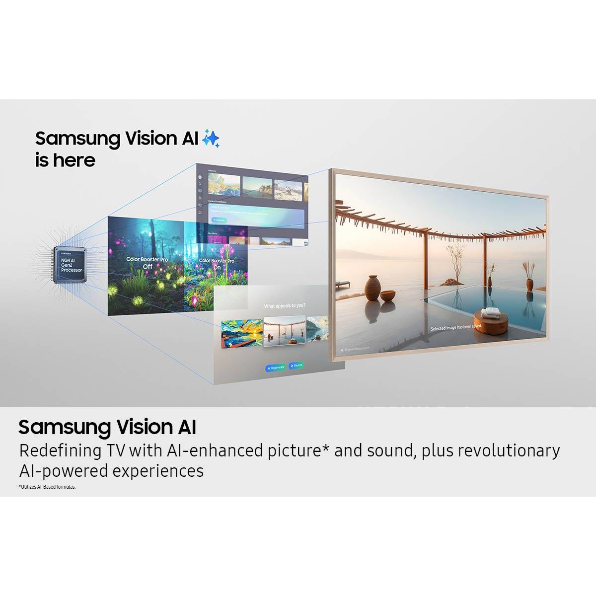 Samsung - 65" Class The Frame Pro LS03FW Neo QLED 4K UHD Smart Tizen TV, , hires
