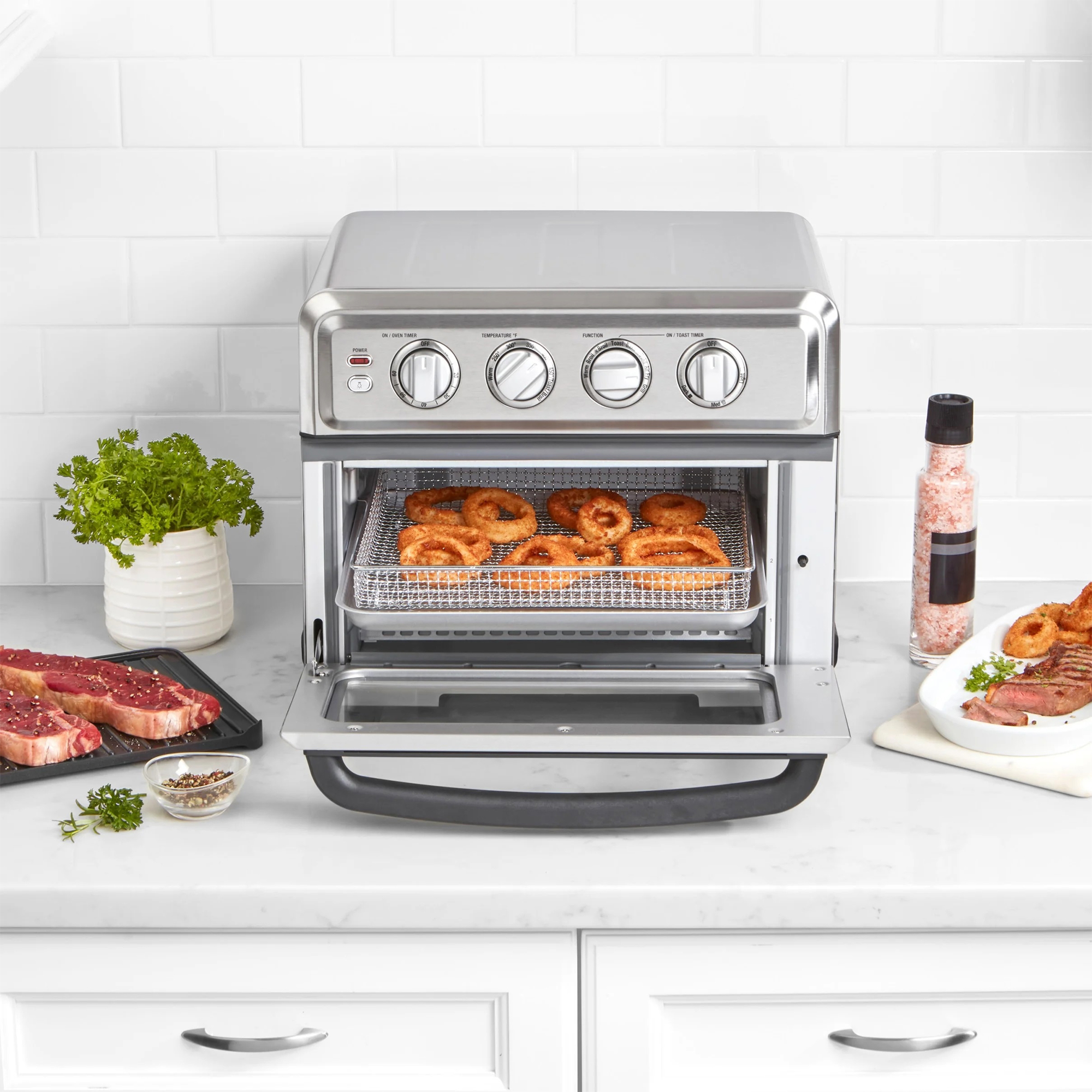 Cuisinart Convection AirFryer Toaster Oven with Grill and 8 Cook