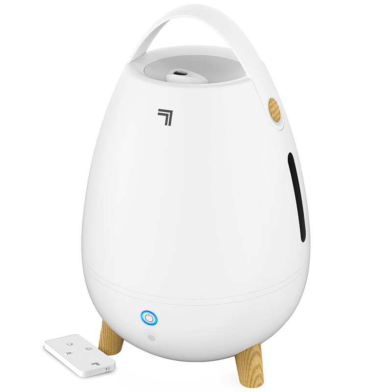 Sharper Image Mist 6 Ultrasonic Humidifier w. Remote Control - White, , hires