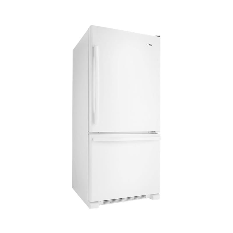 Amana 29 in. 18.6 cu. ft. Bottom Freezer Refrigerator - White, White, hires