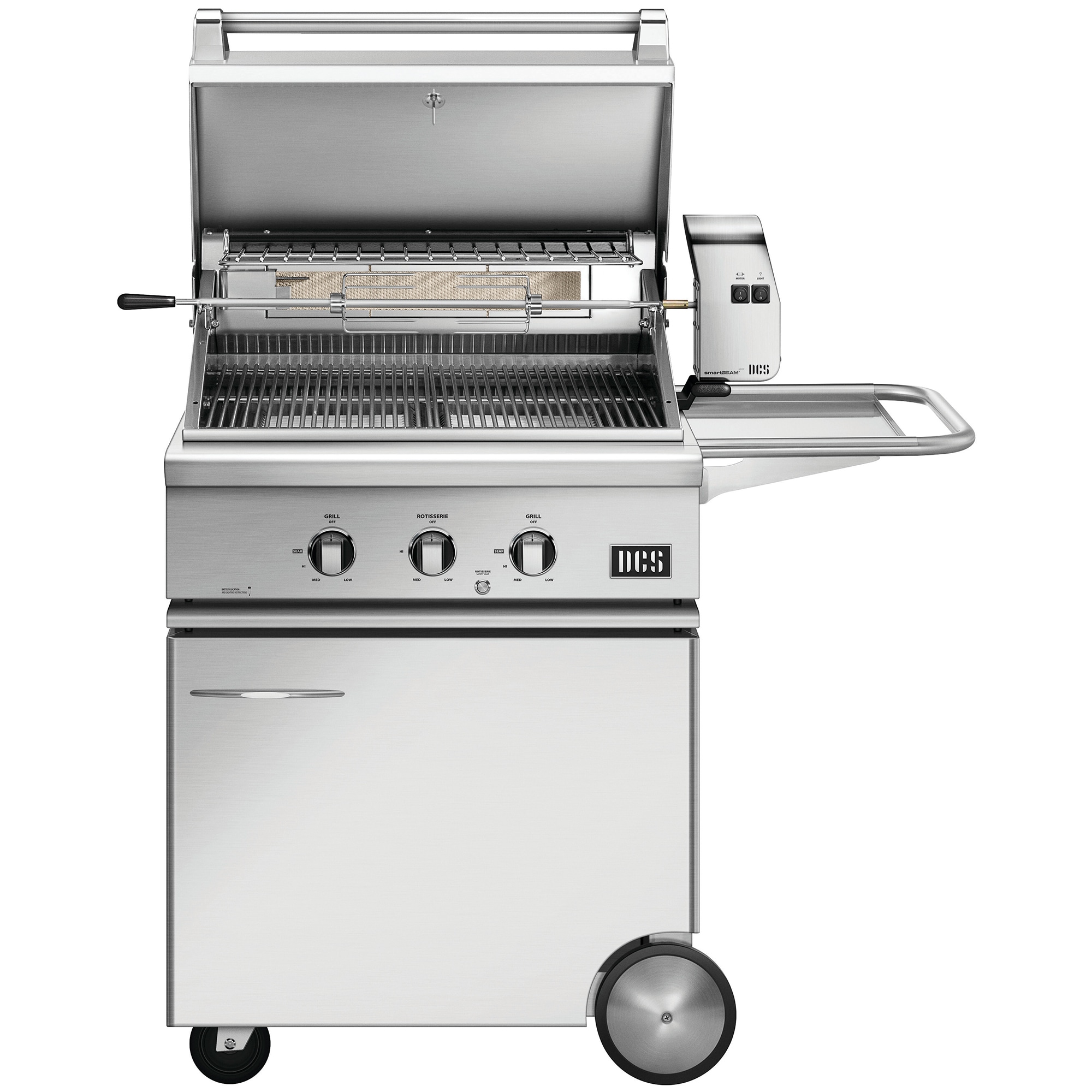 DCS Series 7 30 in. 2-Burner Built-In Liquid Propane Gas Grill with Rotisserie - Stainless Steel, , hires