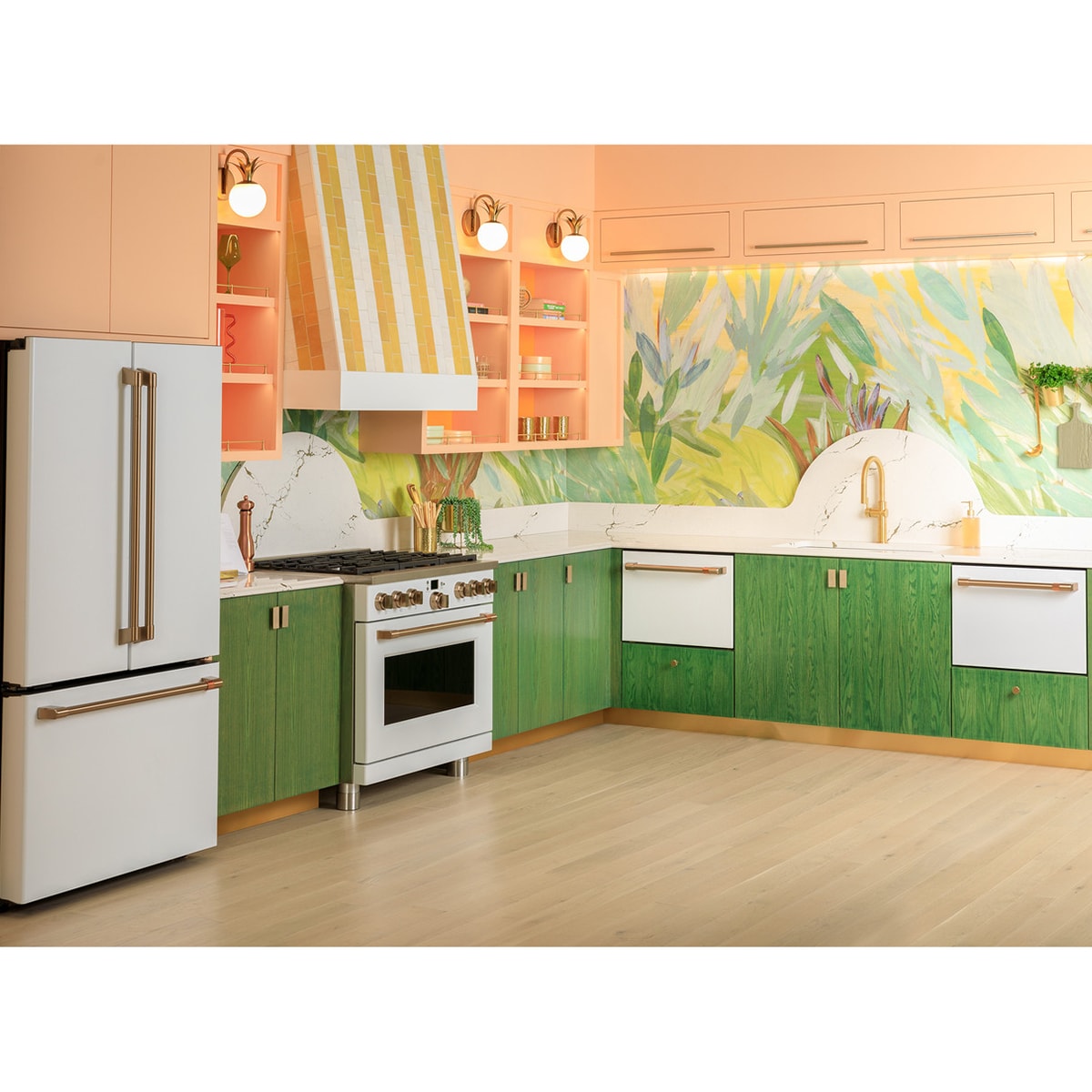 Cafe 24 in. Smart Dishwasher with Top Control & 45 dBa Sound Level - Stainless Steel, , hires