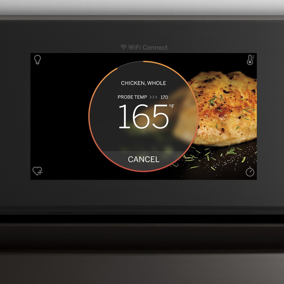 GE Profile 30 in. 10 cu. ft. Smart Top Control Electric Double Wall Oven with True European Convection - Fingerprint resistant Black Stainless, Fingerprint Resistant Black Stainless, hires