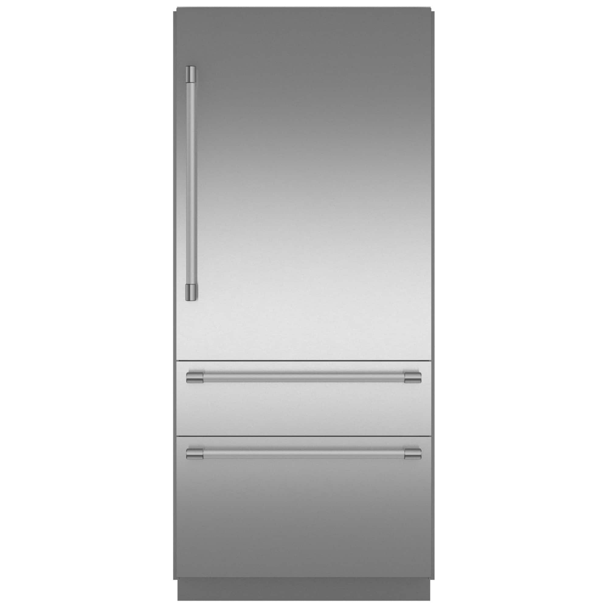 Thermador Freedom Collection 36 in. Built-In 20.2 cu. ft. Smart Counter Depth Bottom Freezer Refrigerator with Internal Water Dispenser and Professional handles- Stainless Steel, Stainless Steel, hires