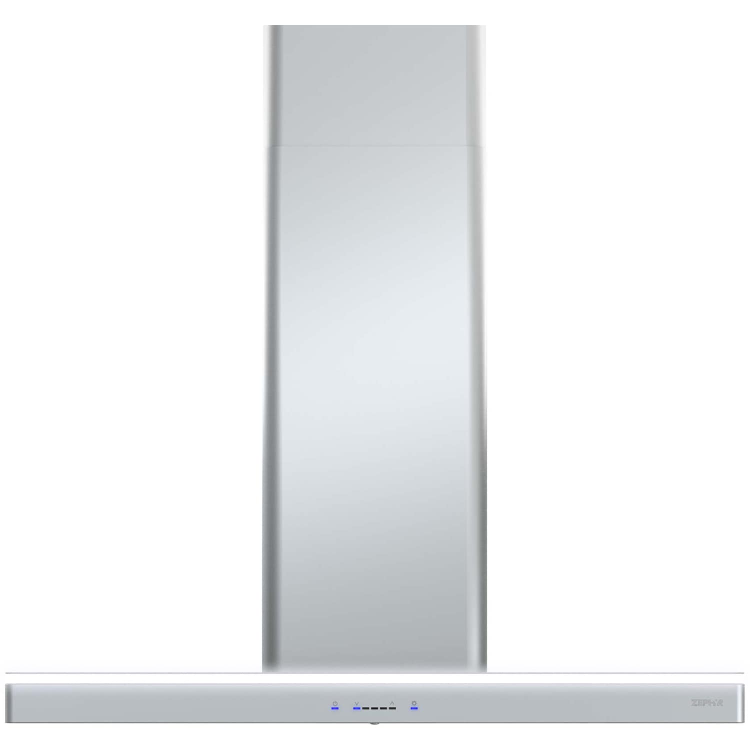 Zephyr Luce Series 36 in. Convertible Chimney Style Range Hood with 600 CFM, 5 Fan Speeds & 2 LED Lights - Stainless Steel, , hires