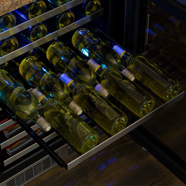 Marvel Professional Series 24 in. Undercounter Wine Cooler with Single Temperature Zone & 48 Bottle Capacity - Stainless Steel, , hires