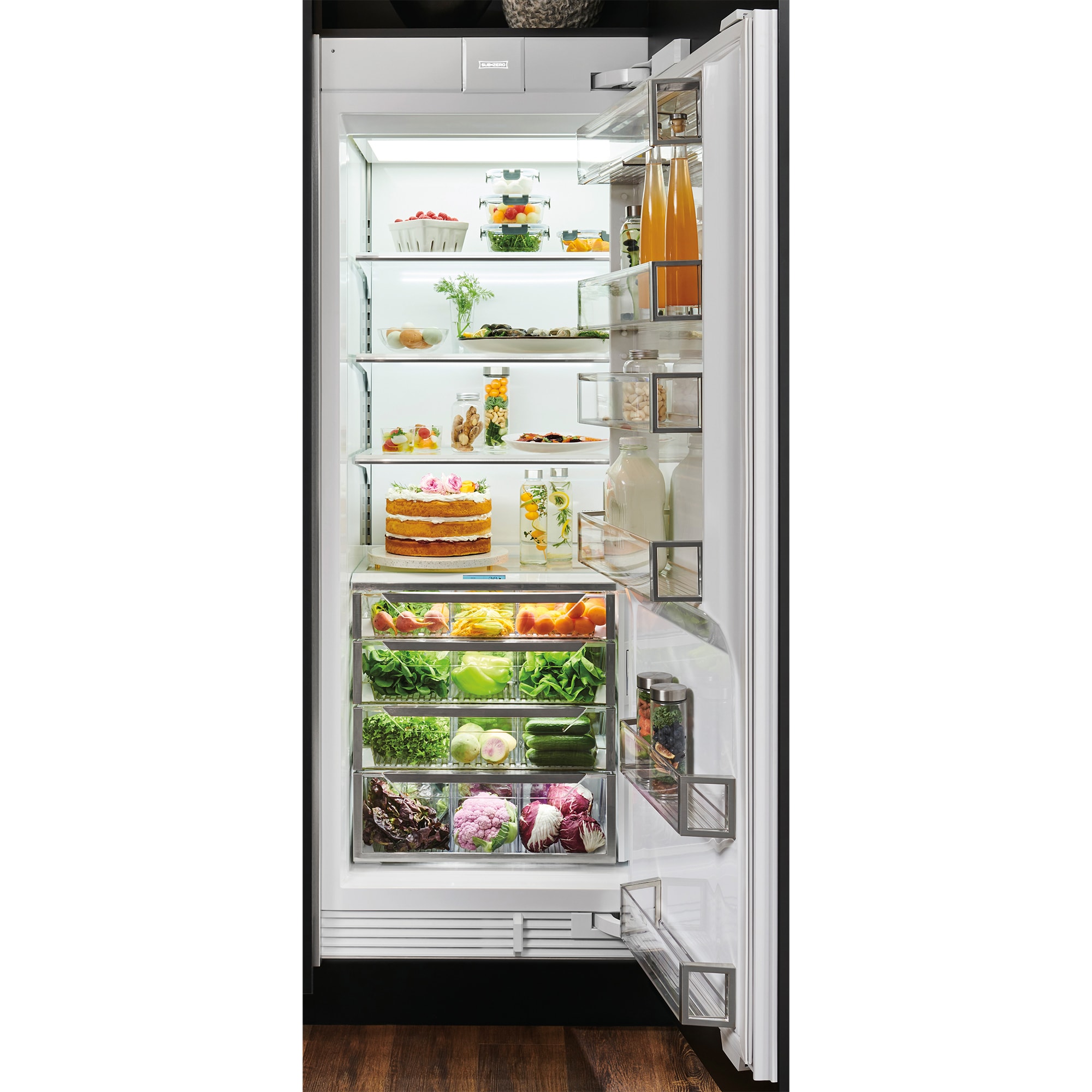 Sub-Zero Designer Series 30 in. Built-In 17.5 cu. ft. Smart Counter Depth Freezerless Refrigerator - Custom Panel Ready, , hires