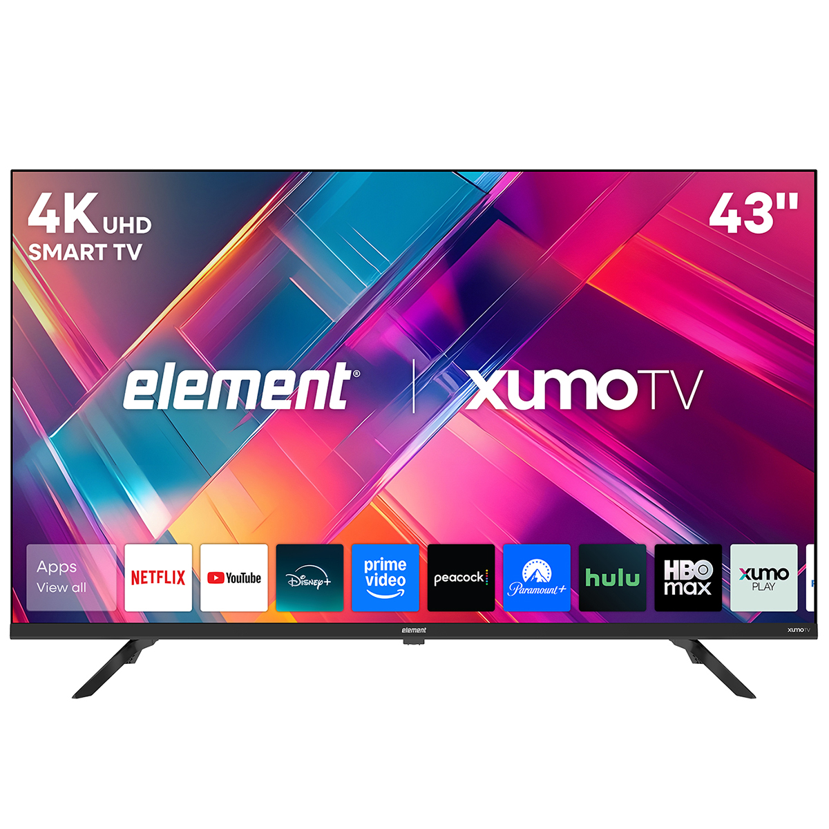Element - 43" Class Revolution Series LED 4K UHD Smart XUMO TV, 43 Inch TVs | E550AE43C | P.C. Richard & Son