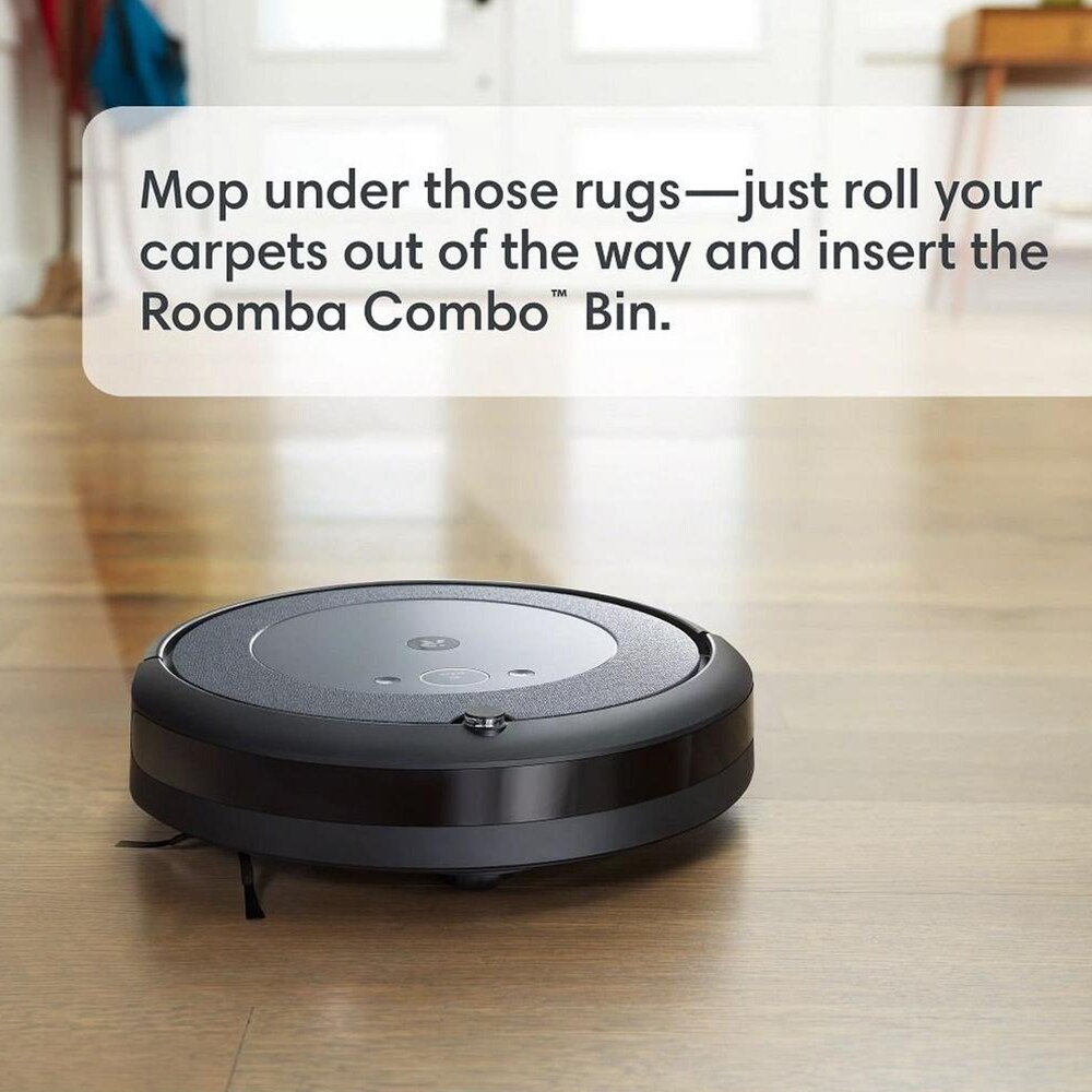 iRobot Roomba Combo i5+ Wi-Fi Connected Auto-Empty Robotic Vacuum/Mop Combo with Voice-Control & Cleaning Station, , hires